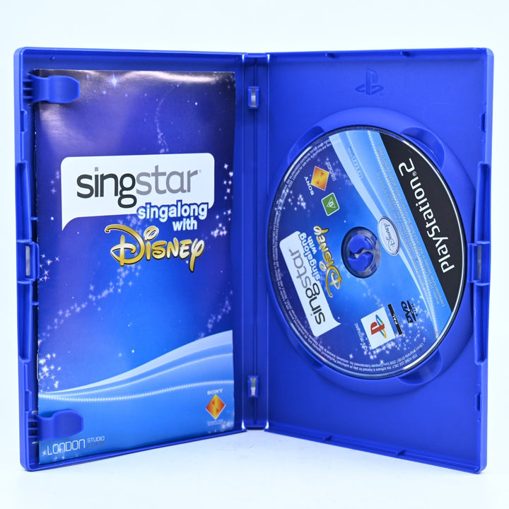 Singstar: Singalong with Disney - Sony Playstation 2 / PS2 Game + Manual