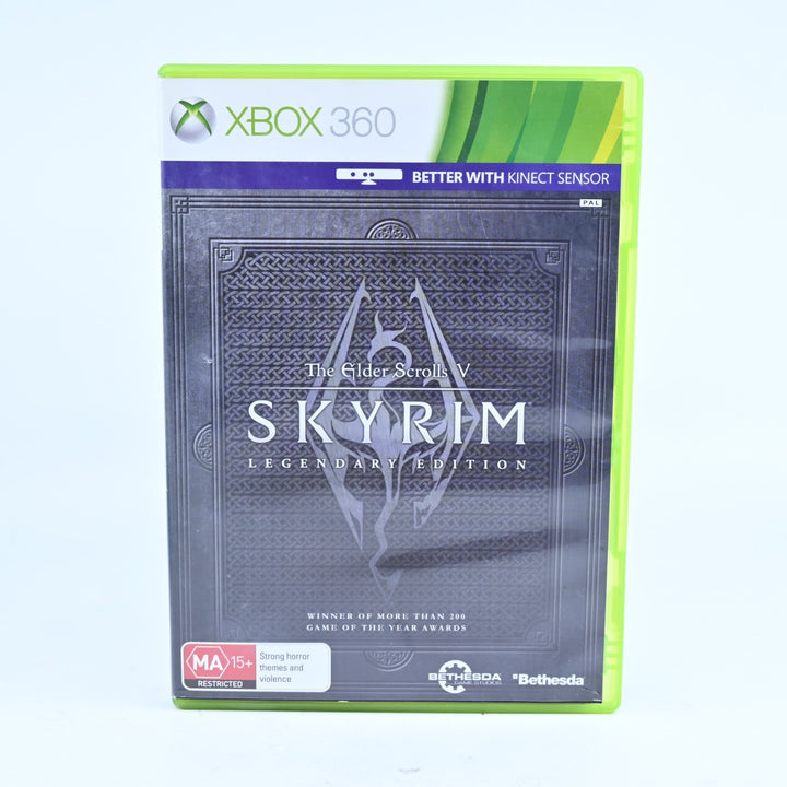 The Elder Scrolls V: Skyrim Legendary Edition - Xbox 360 Game + Manual - PAL