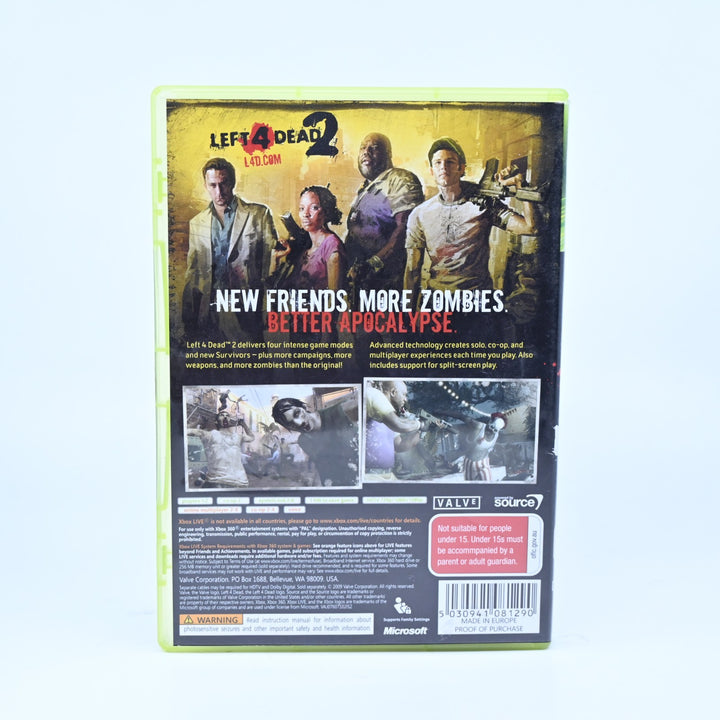 Left 4 Dead 2 - Xbox 360 Game + Manual - PAL - FREE POST!