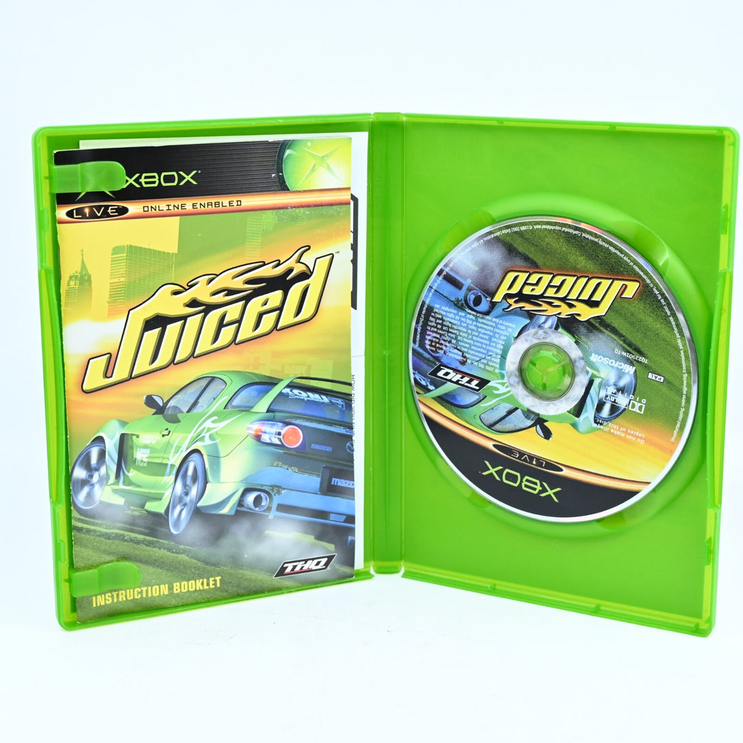 Juiced - Original Xbox Game + Manual - PAL - MINT DISC!