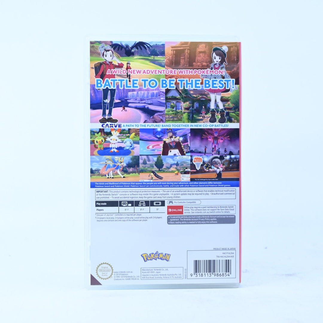 Pokemon Sword - Nintendo Switch Game - FREE POST!