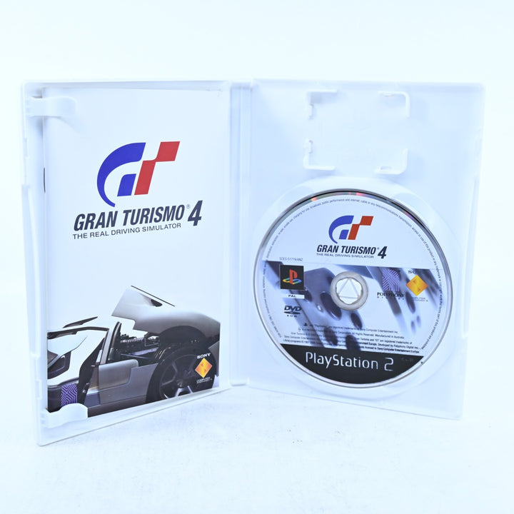 Gran Turismo 4 - Sony Playstation 2 / PS2 Game + Manual - PAL - MINT DISC!