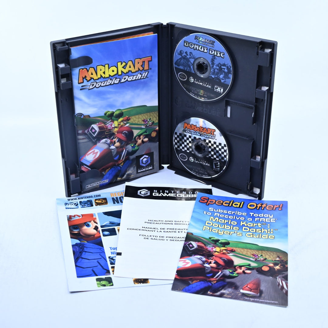 Mario Kart Double Dash!! - Nintendo Gamecube Game + Bonus Disc - NTSC U/C