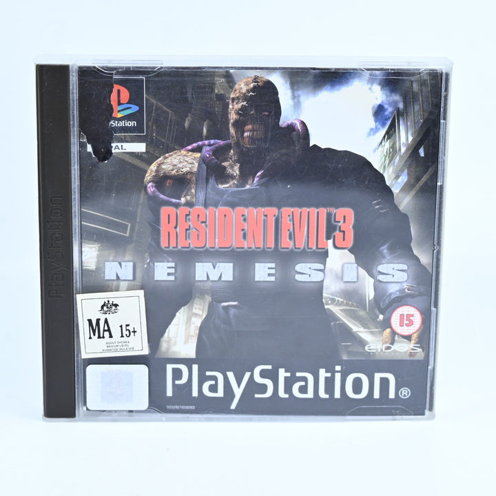 Resident Evil 3 Nemesis - Sony Playstation 1 / PS1 Game - No Manual - PAL