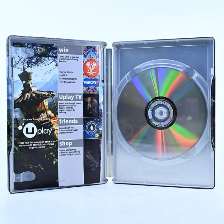 Far Cry 4 - Steelbook Edition - Xbox 360 Game + Manual - PAL - MINT DISC!