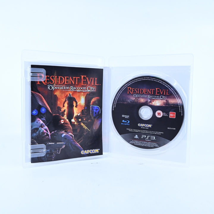 Resident Evil Operation Raccoon City - Sony Playstation 3 / PS3 Game + Manual