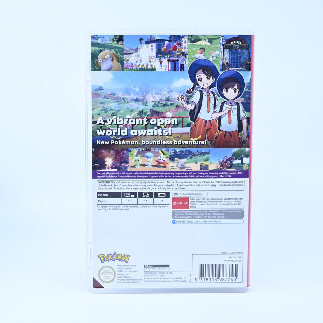 Pokemon Scarlet - Nintendo Switch Game - FREE POST!