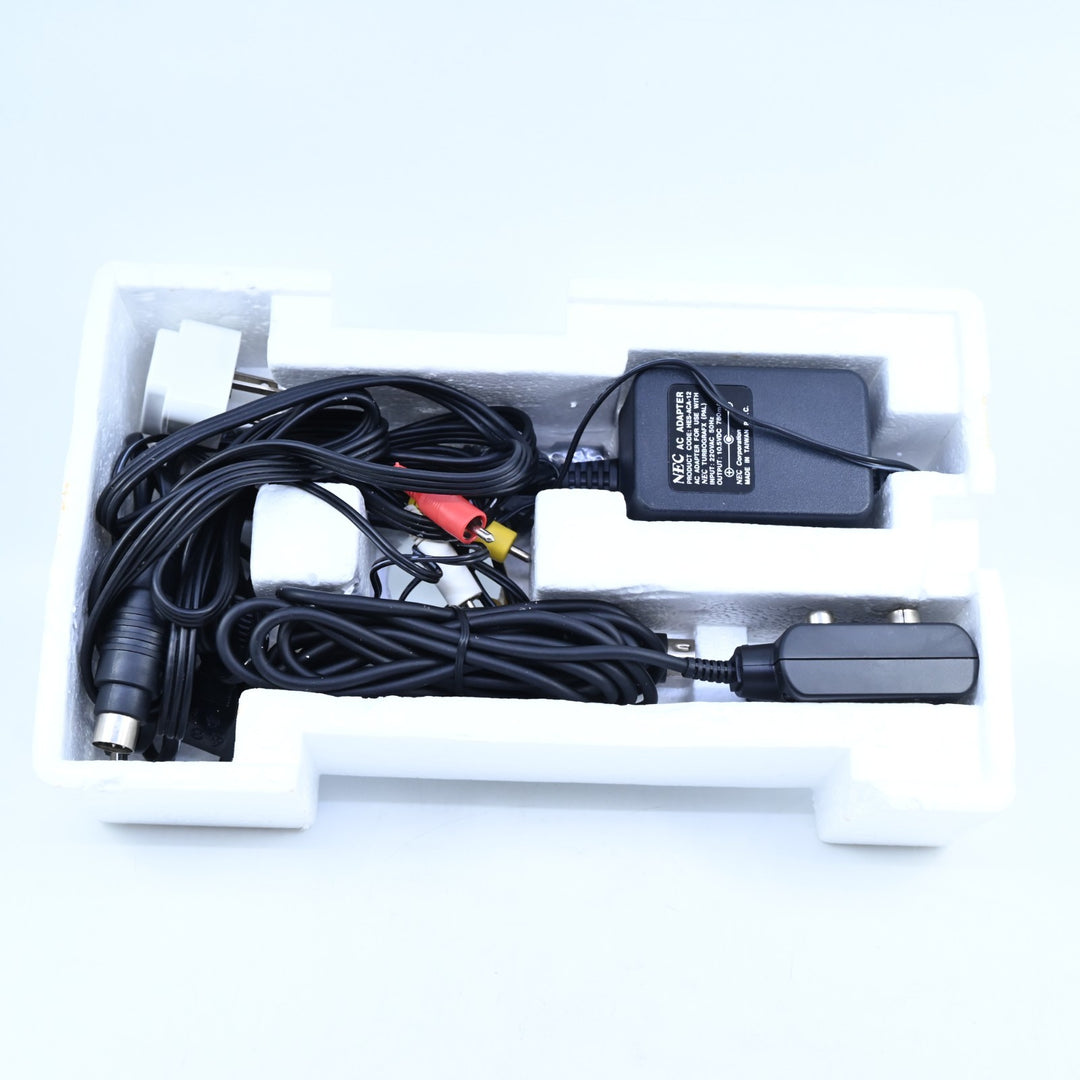 NEC Turbografx-16 Boxed Console / PC Engine + Accessory Kit - NTSC-U/C