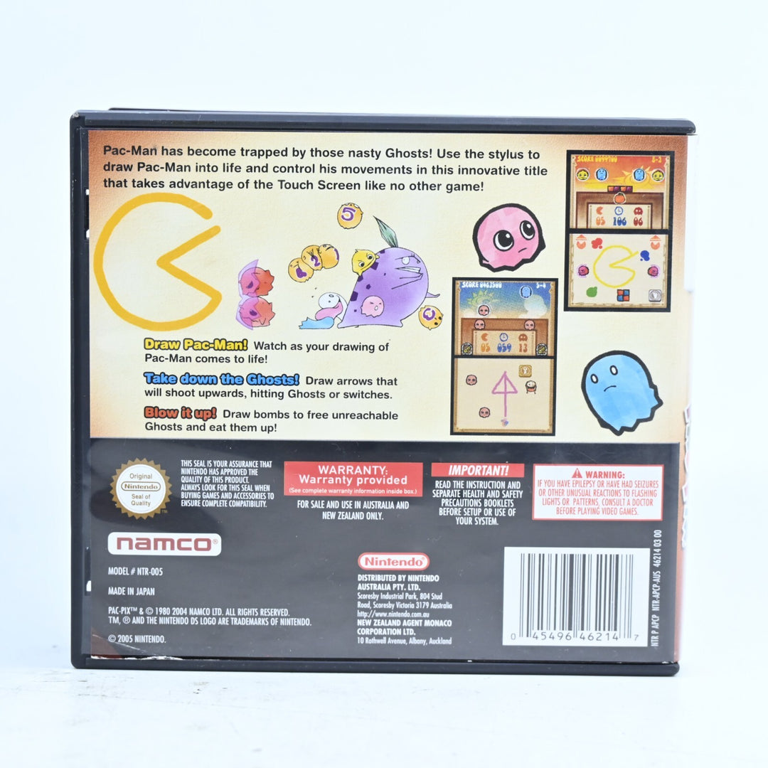 Pac-Pix - Nintendo DS Game - PAL - No Manual - FREE POST!