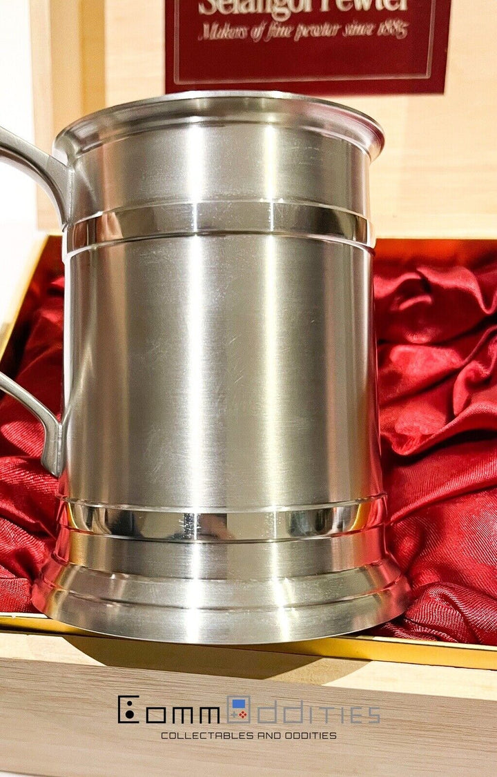 Vintage Royal Selangor Pewter Mug Tankard in Original Box!