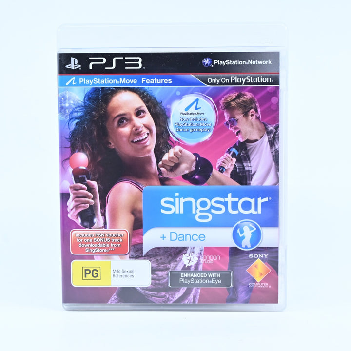 SingStar + Dance - Sony Playstation 3 / PS3 Game + Manual - FREE POST!