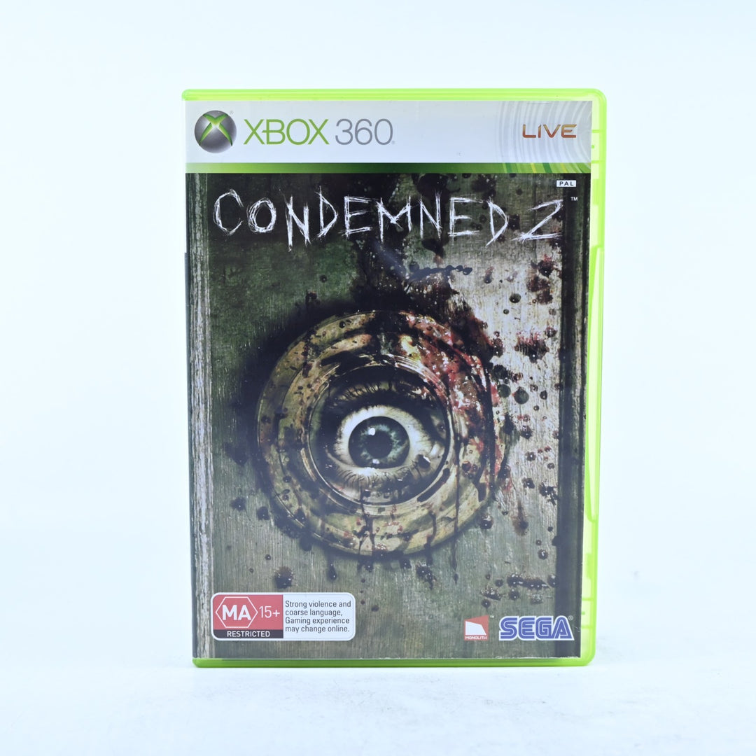 Condemned 2 - Xbox 360 Game + Manual - PAL - MINT DISC!