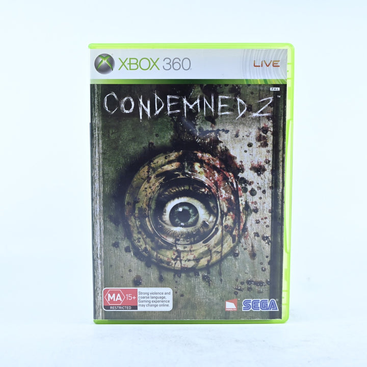 Condemned 2 - Xbox 360 Game + Manual - PAL - MINT DISC!