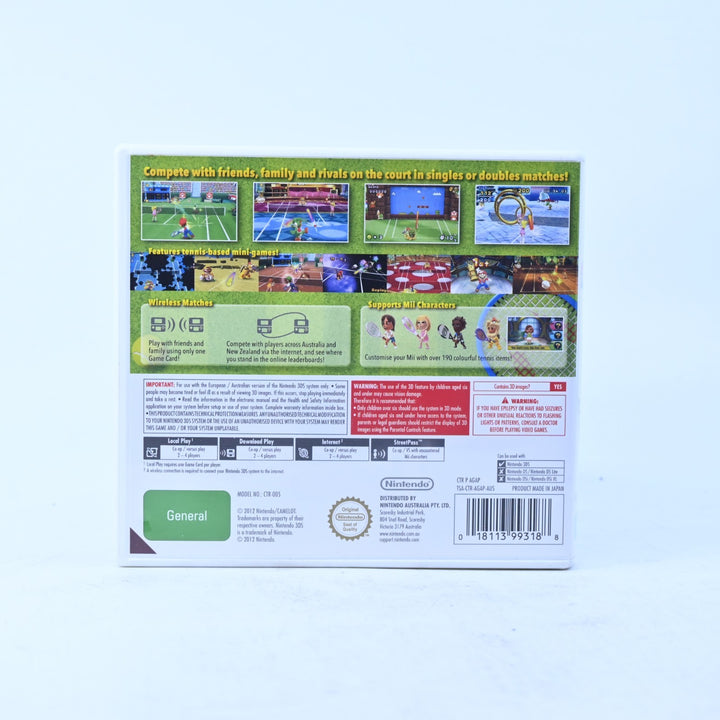 Mario Tennis Open - Nintendo 3DS Game - PAL + Manual - FREE POST!