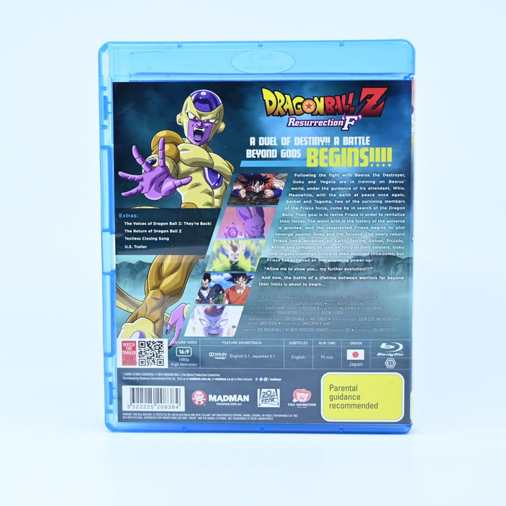 Dragon Ball Z: Resurrection 'F' - Anime Blu-ray - Region B PAL