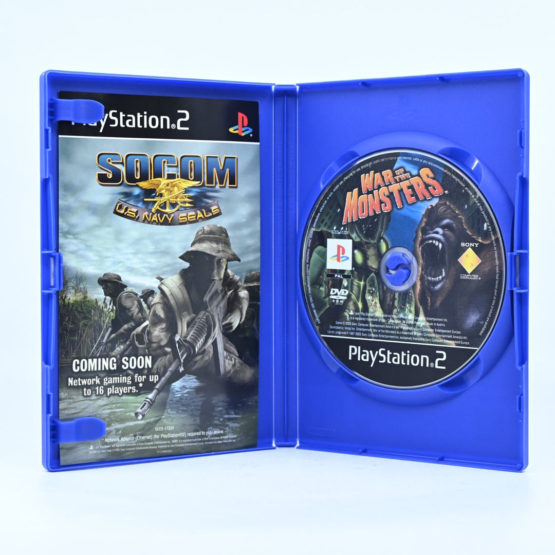 War of the Monsters - Sony Playstation 2 / PS2 Game - No Manual - PAL