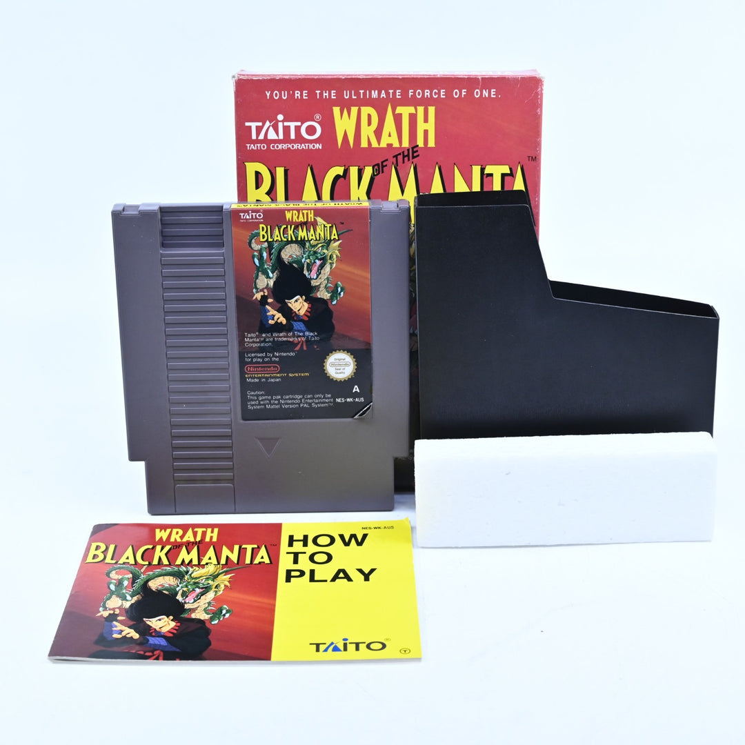 Wrath of the Black Manta - Nintendo Entertainment System / NES Boxed Game - PAL