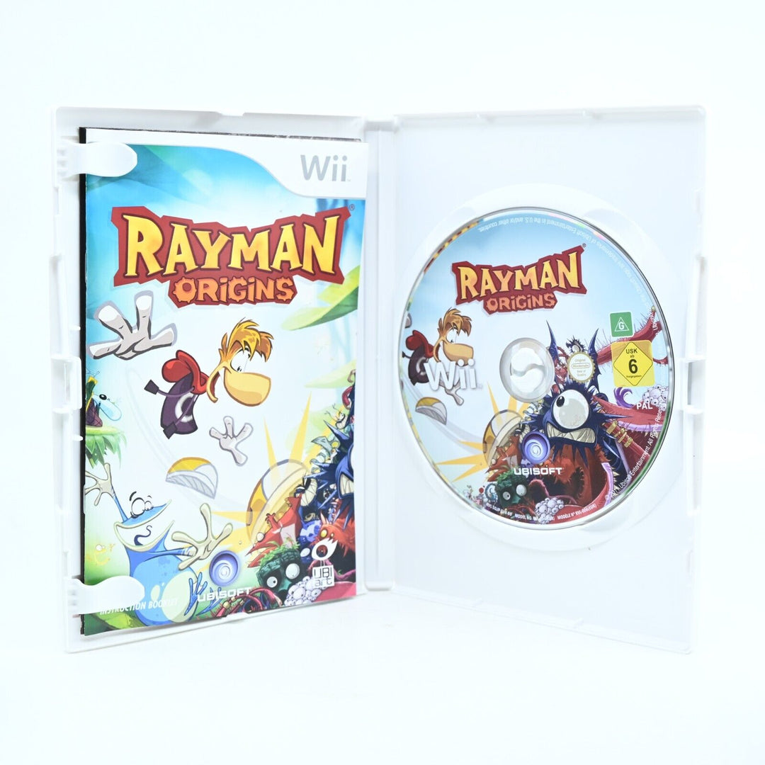 Rayman Origins - Nintendo Wii Game + Manual - PAL - MINT DISC!