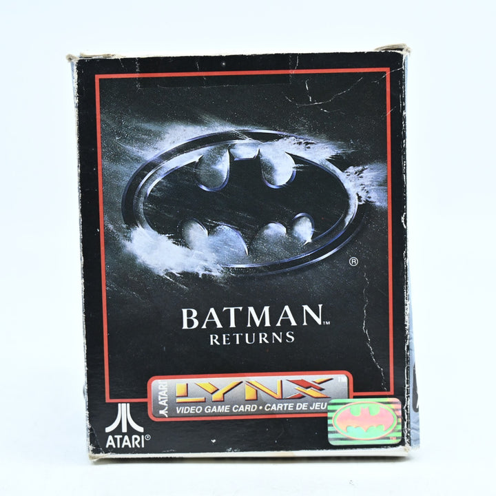Batman Returns - Atari Lynx Boxed Game - PAL - FREE POST!