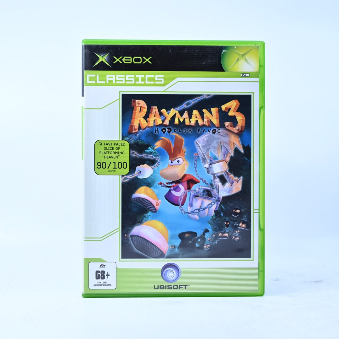 Rayman 3: Hoodlum Havoc - Original Xbox Game - No Manual - PAL - MINT DISC!