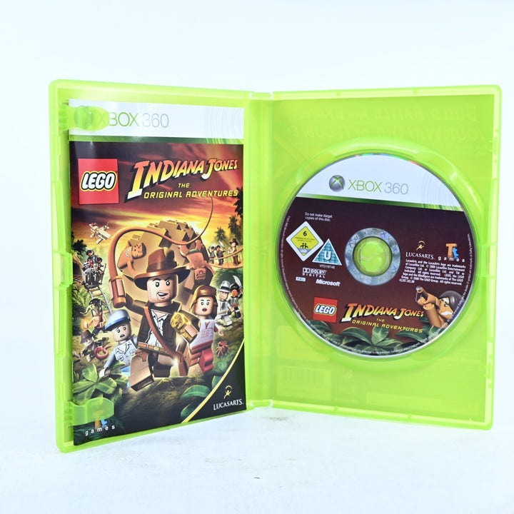 LEGO Indiana Jones: The Original Adventures - Xbox 360 Game + Manual - PAL