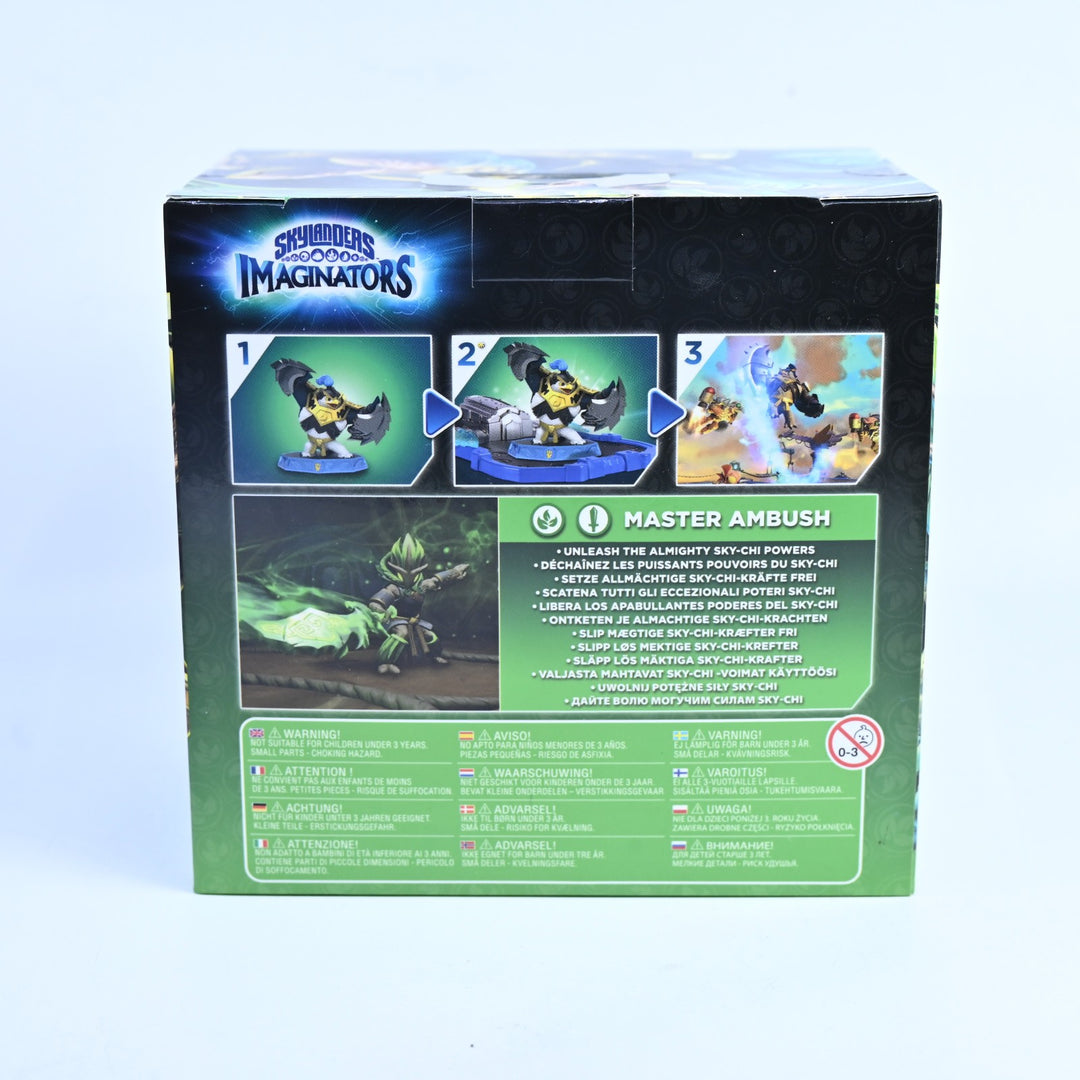 SEALED! Master Ambush - Sensei Skylander - Skylanders Imaginators - Toy