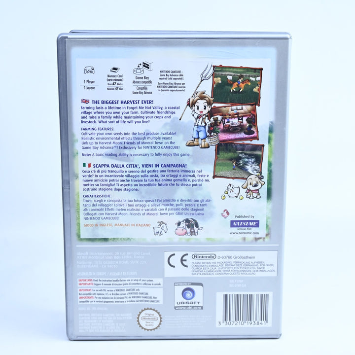 Harvest Moon: A Wonderful Life - Nintendo Gamecube Game + Manual - PAL