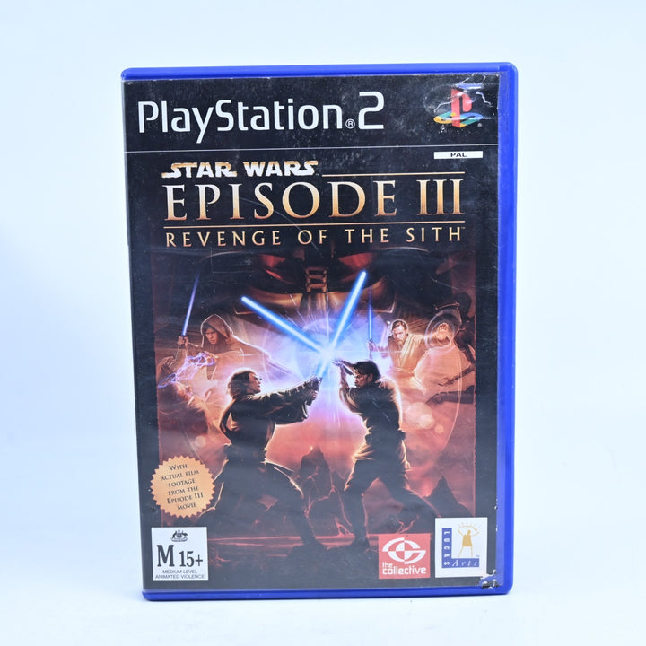 Star Wars: Episode III Revenge of the Sith - PS2 Game - No Manual - PAL