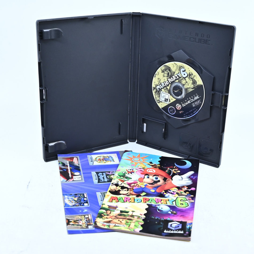 Mario Party 6 - Nintendo Gamecube Game + Manual - PAL