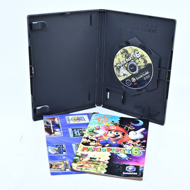 Mario Party 6 - Nintendo Gamecube Game + Manual - PAL