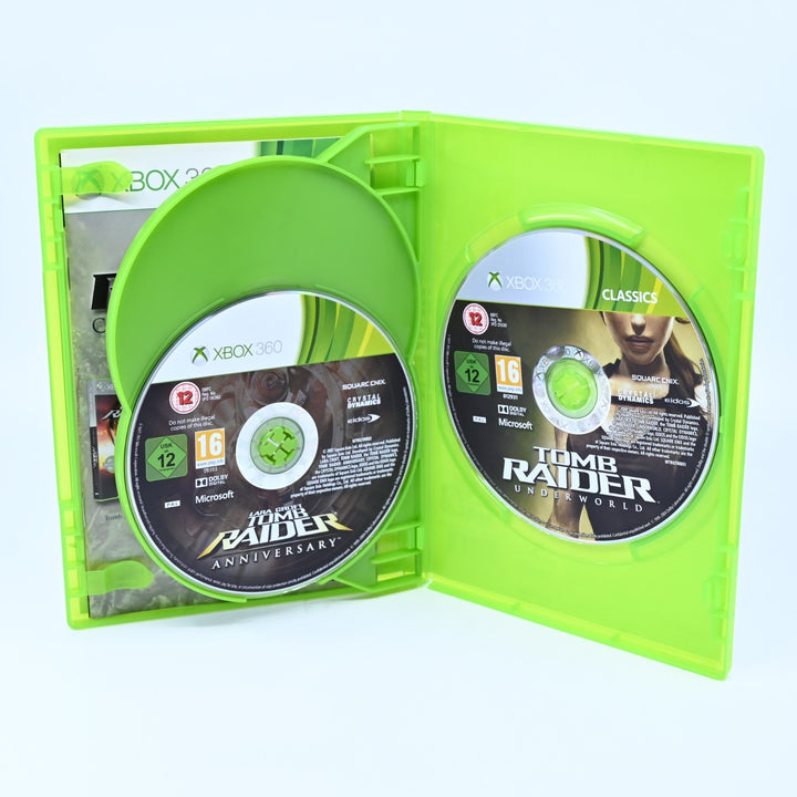 Tomb Raider Collection - Xbox 360 Game + Manual - PAL - MINT DISC!