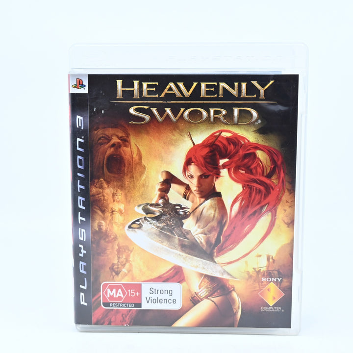Heavenly Sword - Sony Playstation 3 / PS3 Game + Manual - FREE POST!