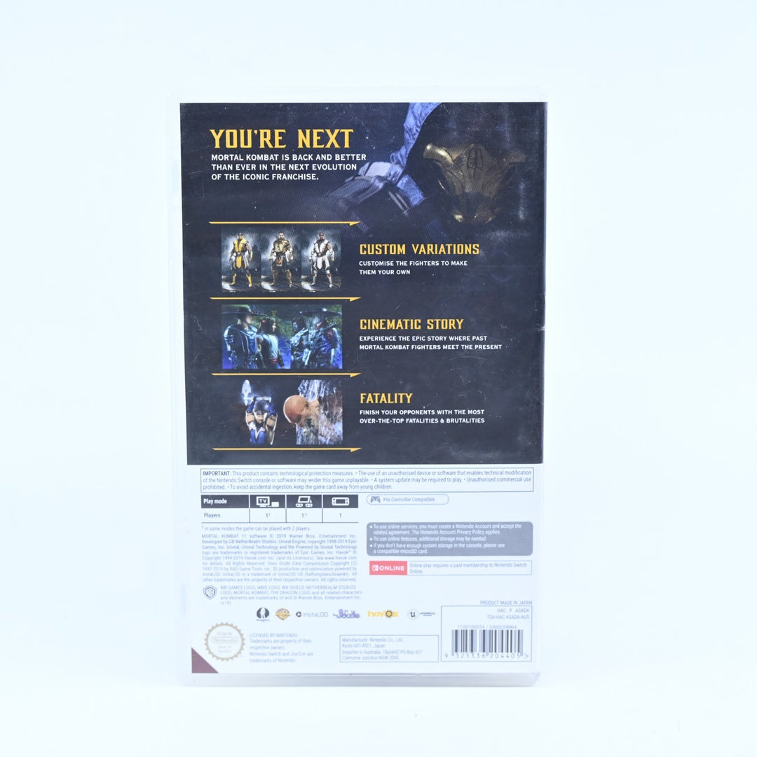 Mortal Kombat 11 - Nintendo Switch Game - FREE POST!