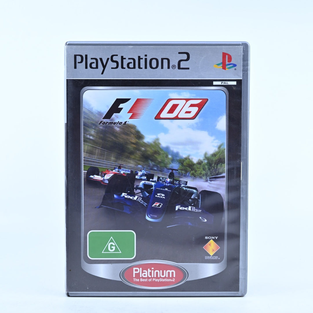 Formula 1 06 - Sony Playstation 2 / PS2 Game + Manual - PAL