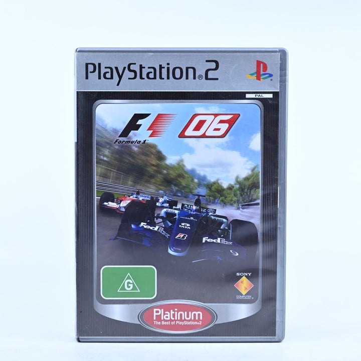 Formula 1 06 - Sony Playstation 2 / PS2 Game + Manual - PAL