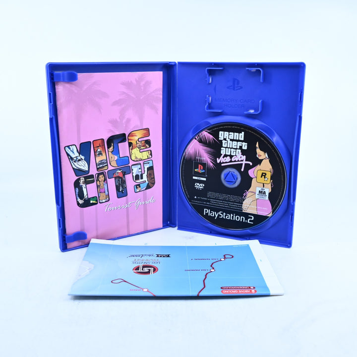 Grand Theft Auto: Vice City - Sony Playstation 2 / PS2 Game + Manual + Map - PAL