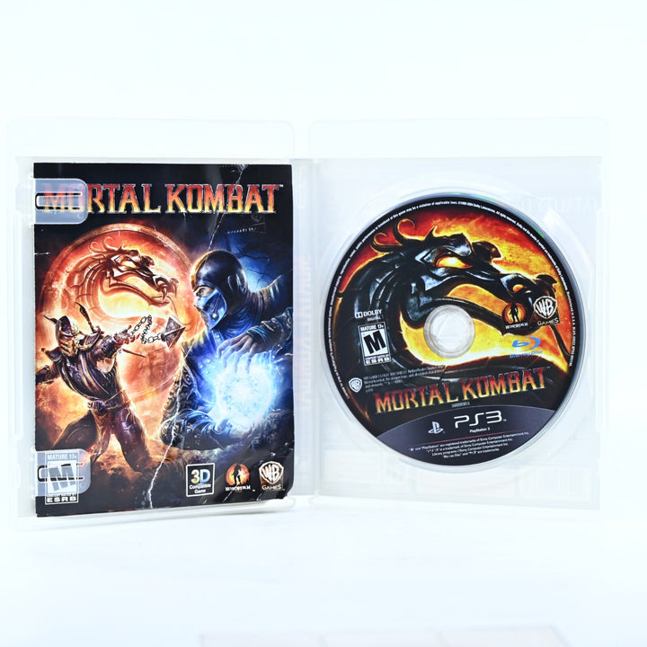 Mortal Kombat - Sony Playstation 3 / PS3 Game + Manual - FREE POST!