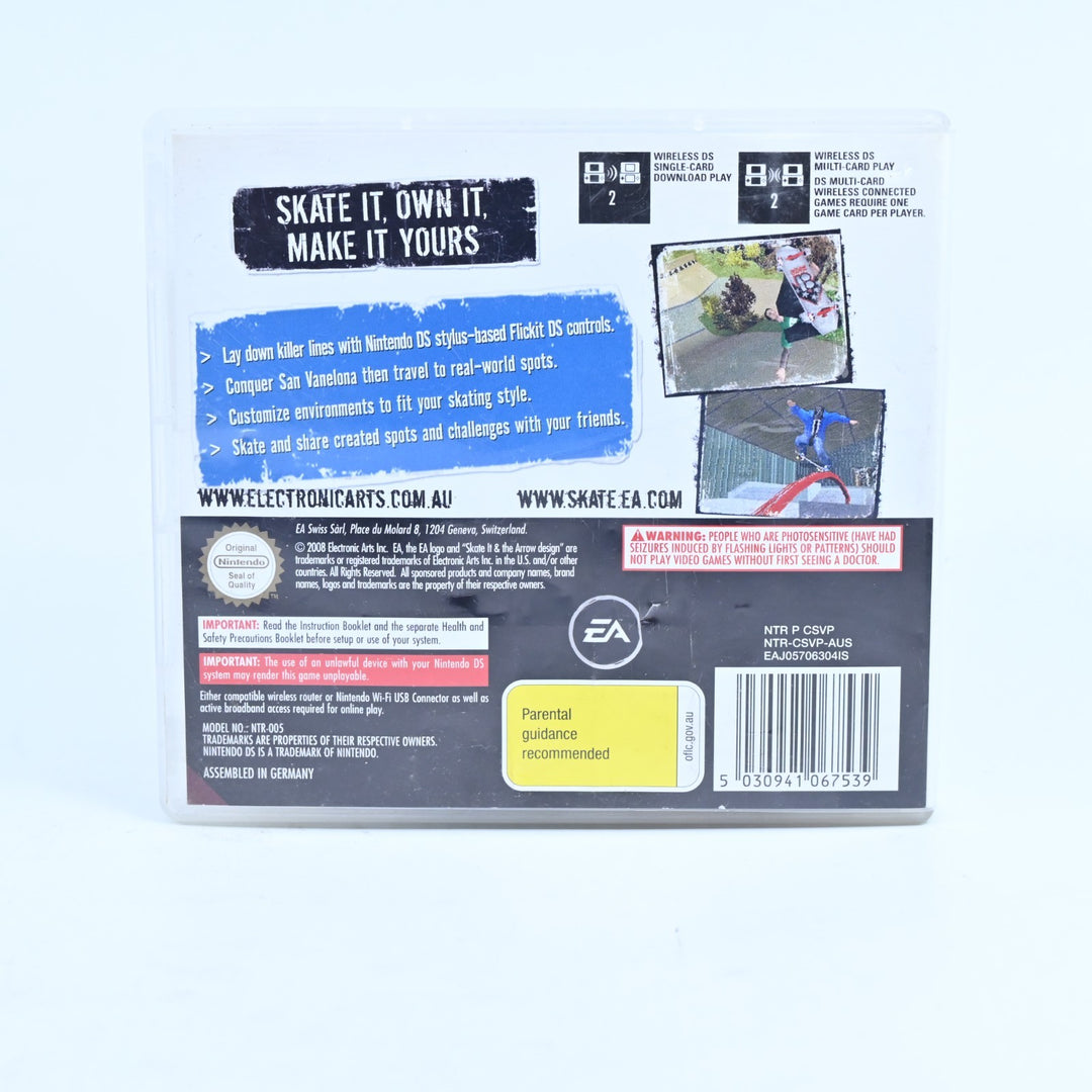 Skate It - Nintendo DS Game - PAL + Manual - FREE POST!