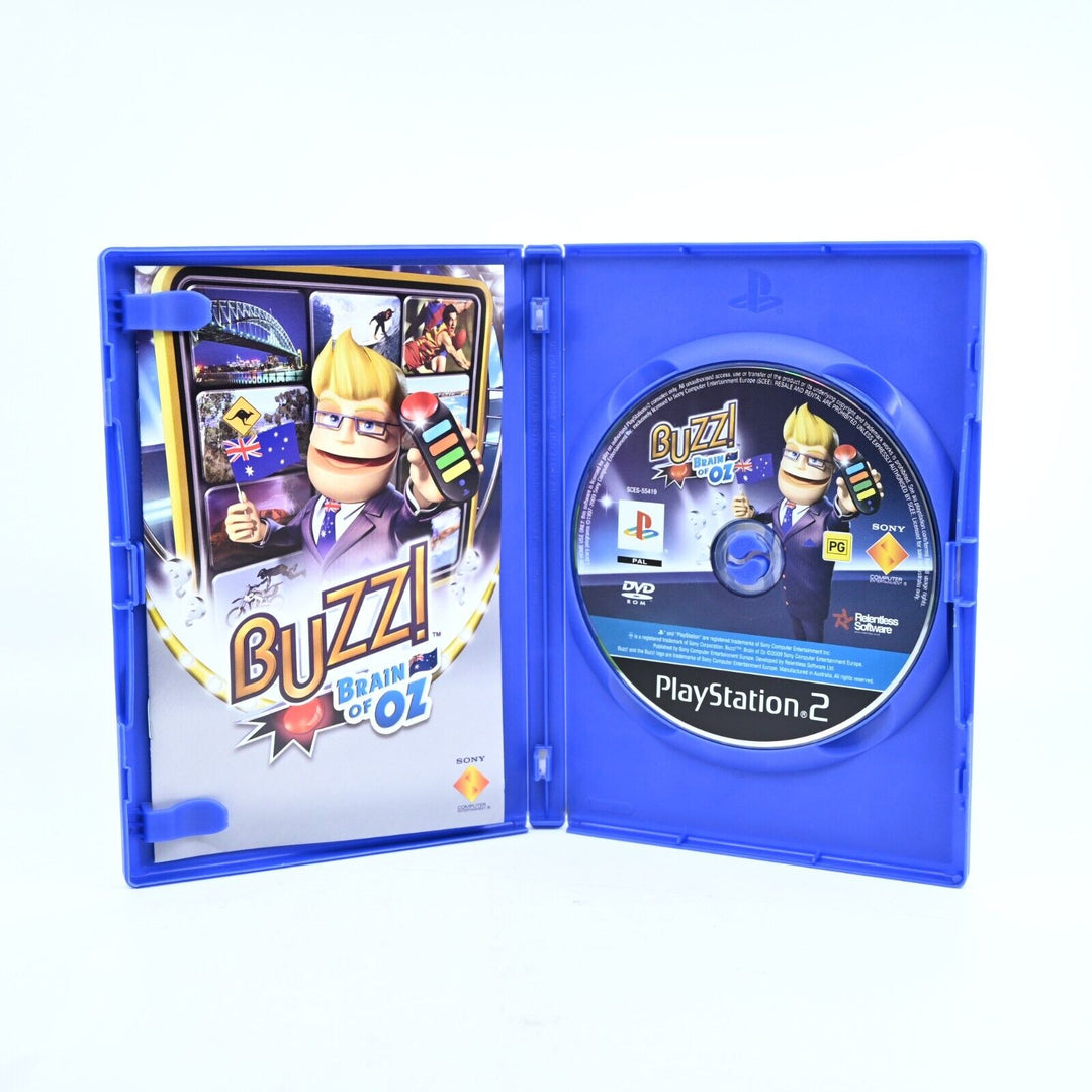 Buzz! : Brain of Oz - Sony Playstation 2 / PS2 Game + Manual - PAL - MINT DISC!