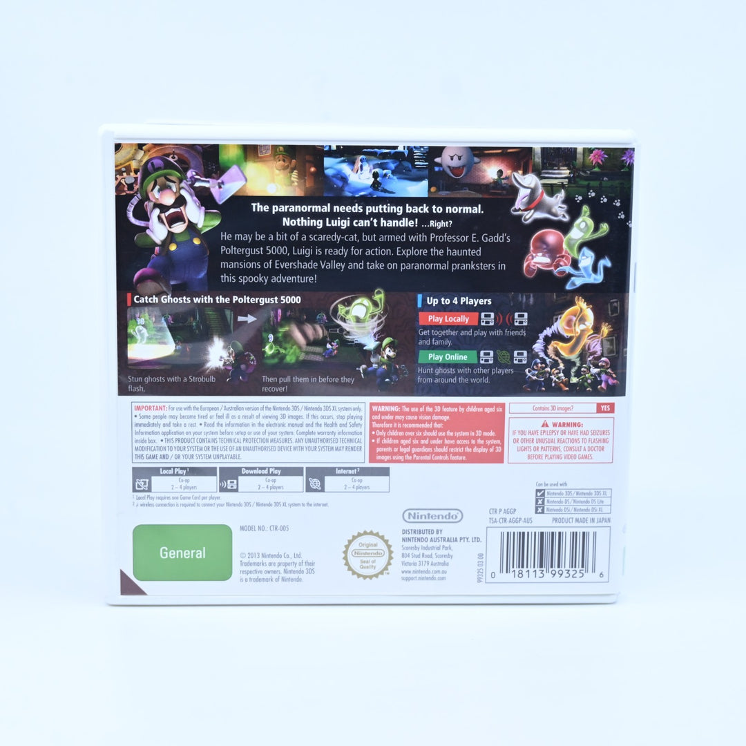 Luigi's Mansion 2 - Nintendo 3DS Game - PAL - FREE POST!