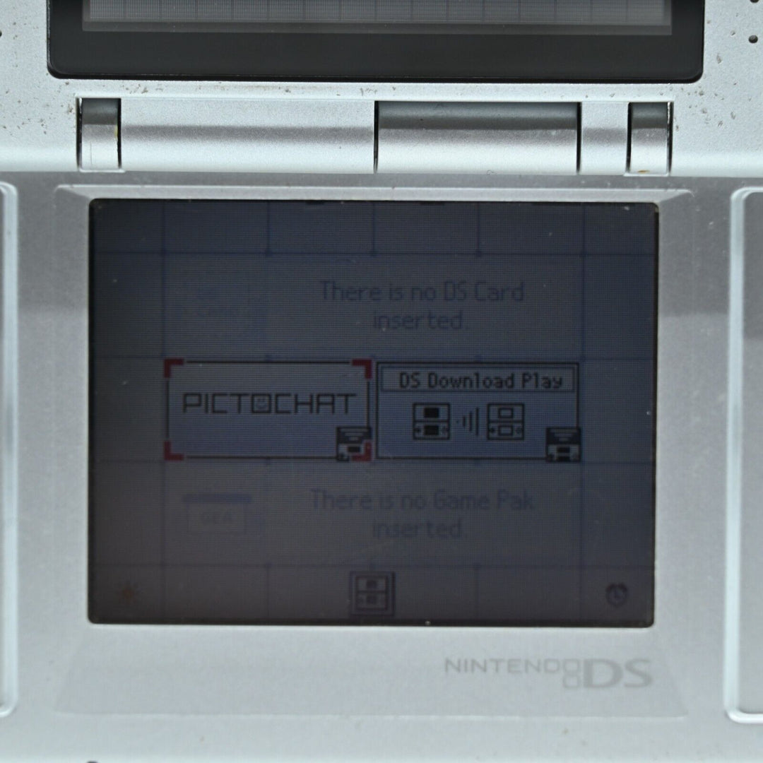 Silver - Nintendo DS Console - PAL - FREE POST!