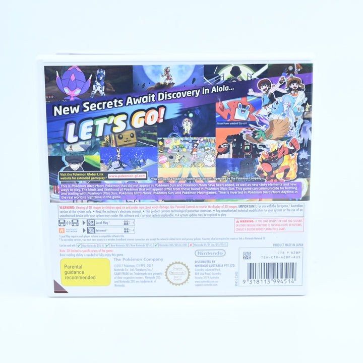 Pokemon Ultra Moon - Nintendo 3DS Game - PAL - FREE POST!