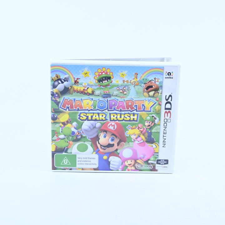 Mario Party Star Rush - Nintendo 3DS Game - PAL + Manual - FREE POST!