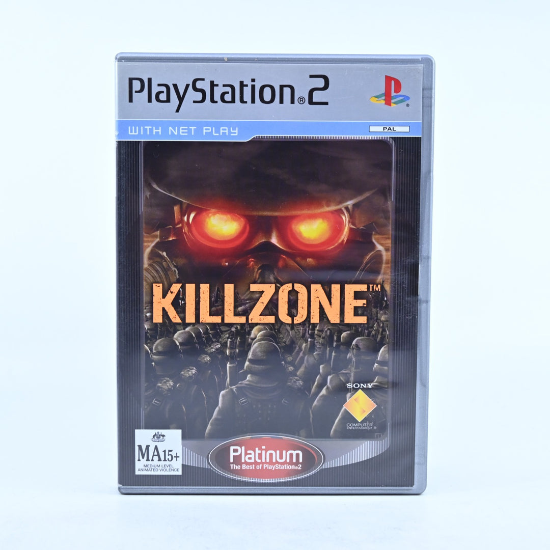 Killzone - Sony Playstation 2 / PS2 Game + Manual - PAL - MINT DISC!