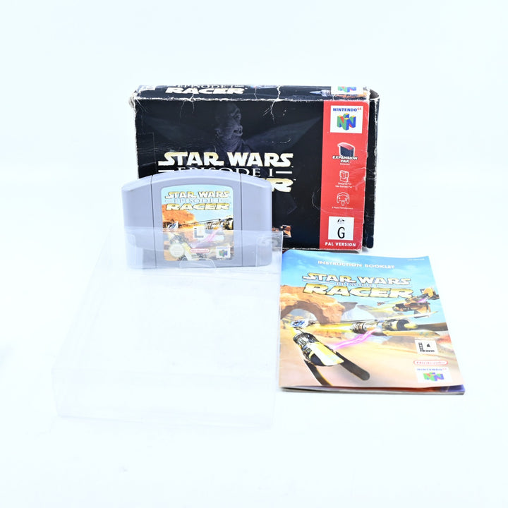 Star Wars Episode 1 Racer - N64 / Nintendo 64 Boxed Game - PAL - FREE POST!