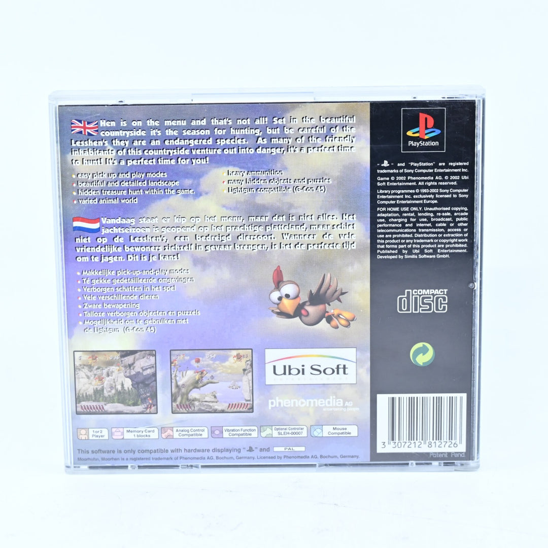 Moorhen 3 - Sony Playstation 1 / PS1 Game + Manual - PAL - MINT DISC!