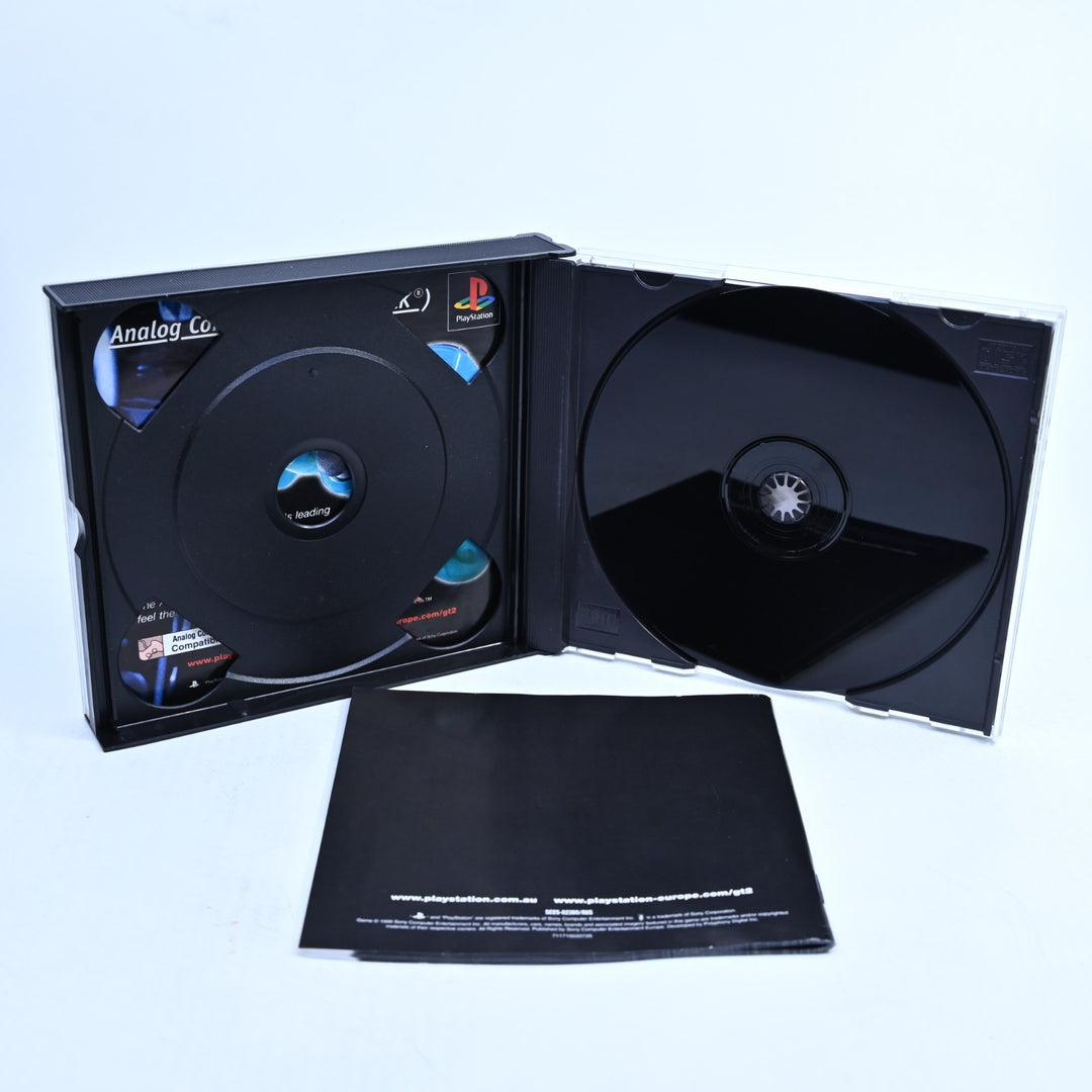 Gran Turismo 2 - Sony Playstation 1 / PS1 Game + Manual - PAL  - MINT DISC!