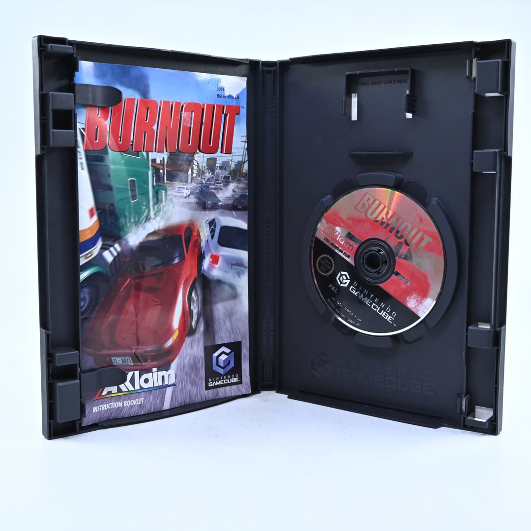Burnout - Nintendo Gamecube Game + Manual - PAL - FREE POST!