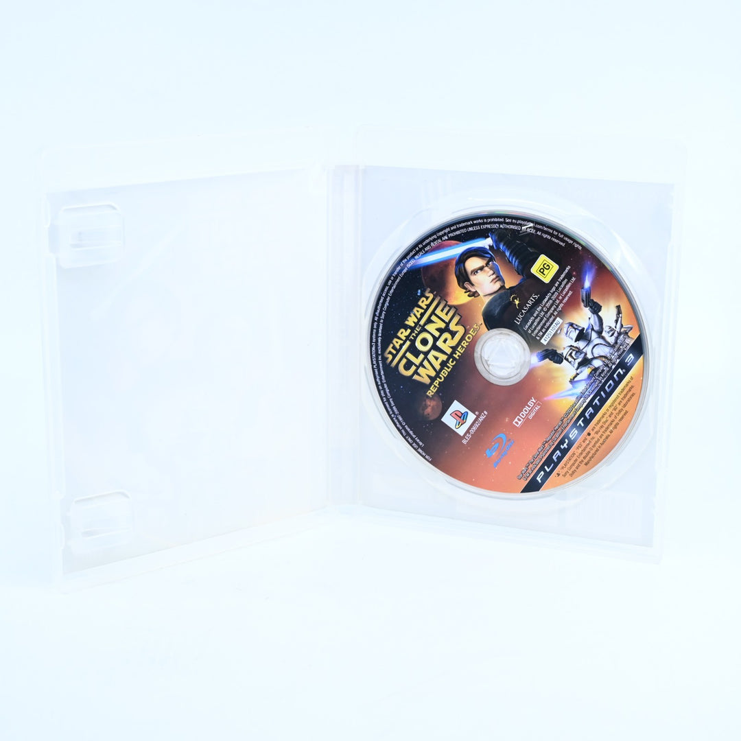 Star Wars: The Clone Wars Republic Heroes - PS3 Game - MINT DISC!