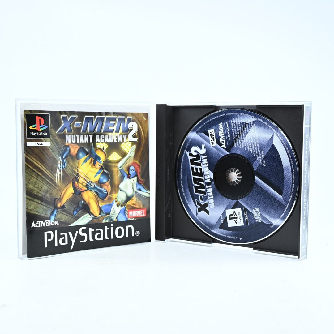 X-Men 2: Mutant Academy 2 - Sony Playstation 1 / PS1 Game - PAL - MINT DISC!